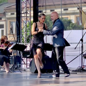 Tango tańczą Tomasz Sadlakowski i Monika Kwiatkowska