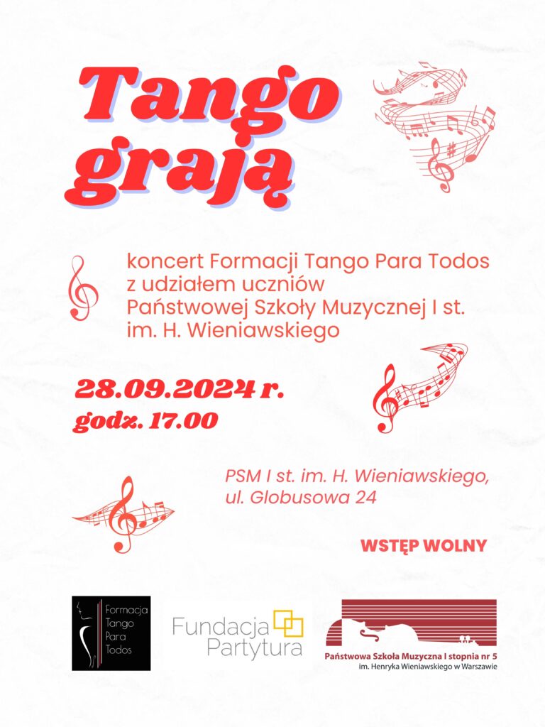 Plakat Tango grają