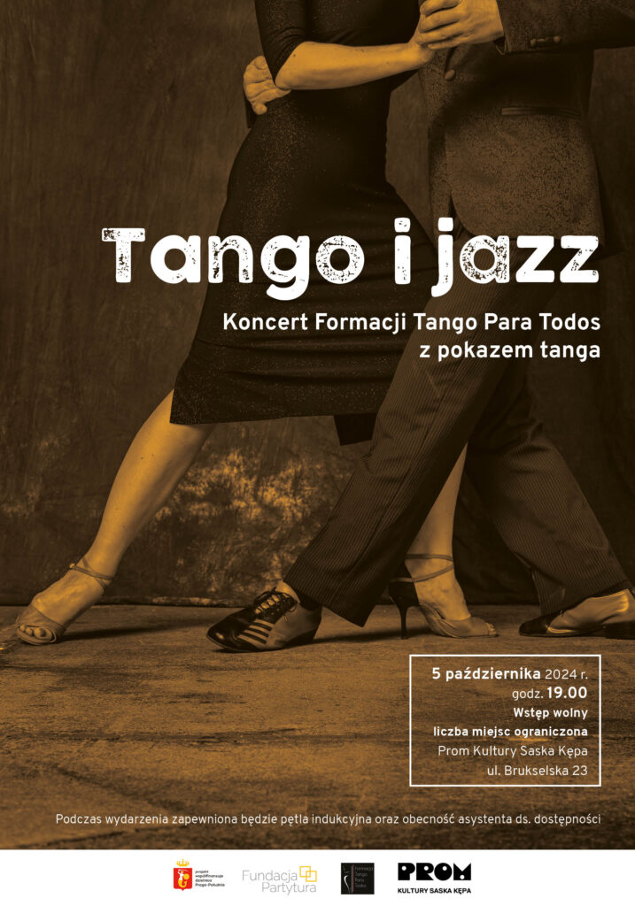  Plakat koncertu Tango i jazz